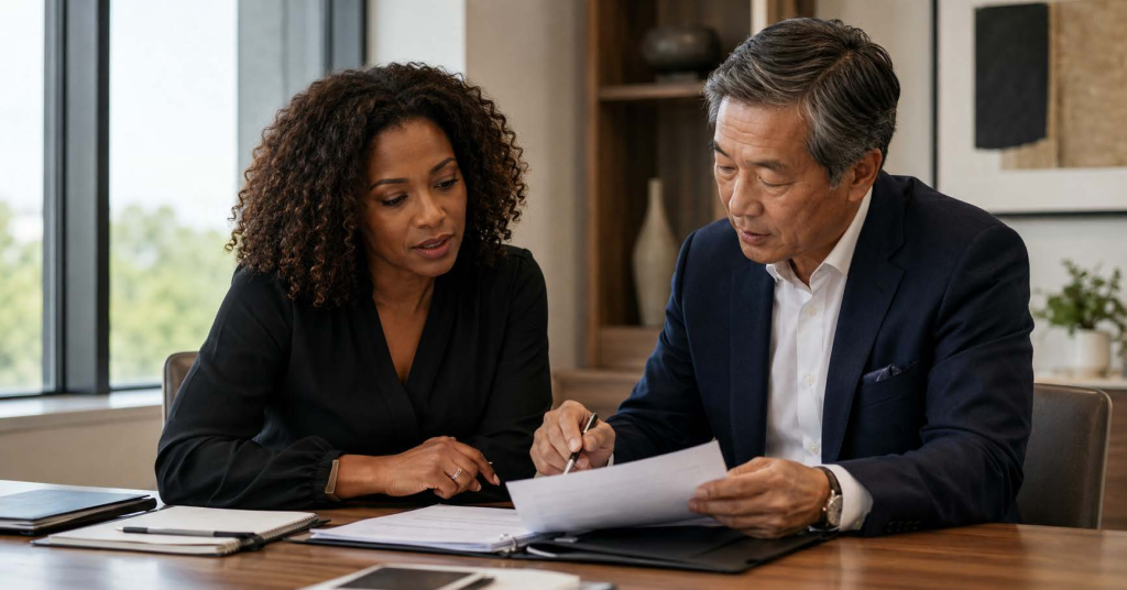 Ontario incorporated business owner reviewing life insurance coverage gap against estimated estate tax exposure at death